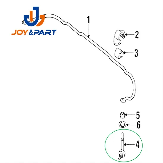 Frontstabilisator Link Fit Nissan Cefiro A 32 CL-4870 54618-0E000