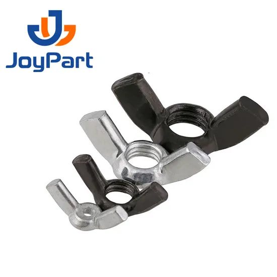 Edelstahl Inox Inox AISI ASTM B8M B8 B7 18-8 DIN315 NYLON RUNDED WINGS WING NUTS