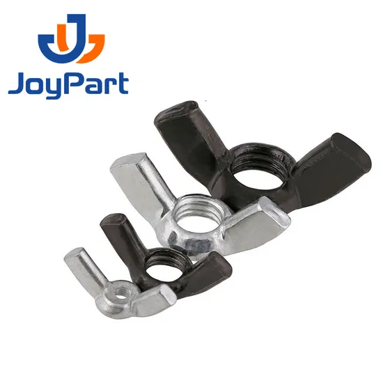 Edelstahl Inox Inox AISI ASTM B8M B8 B7 18-8 DIN315 NYLON RUNDED WINGS WING NUTS