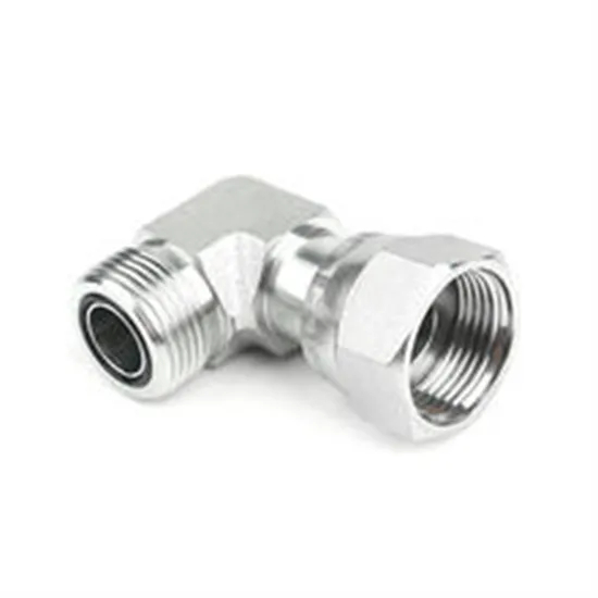 Kohlenstoffstahl externe hexagonale Gelenkverbindungshydraulikschlauchadapter schwarz