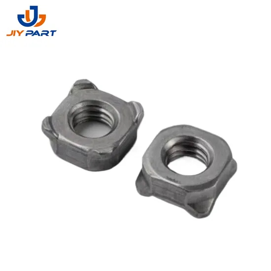 Benutzerdefiniertes Schweißnuss mit Quadratwindenschweißmutter Aluminium Fixierung