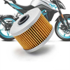 Custom Oil Filter Motorrad Teile Motorradölfilter für BN125 Eliminator Ninja