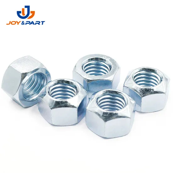 Kohlenstoffstahl verzinkt All Metal Variante Drehmoment Selbstverriegelung Sechskantmuttern