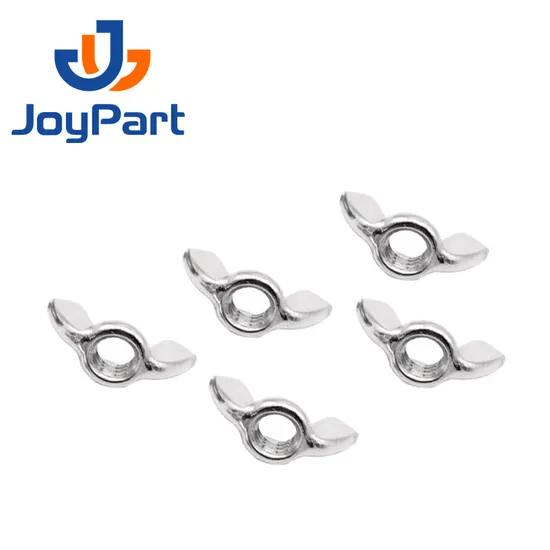 Edelstahl Inox Inox AISI ASTM B8M B8 B7 18-8 DIN315 NYLON RUNDED WINGS WING NUTS
