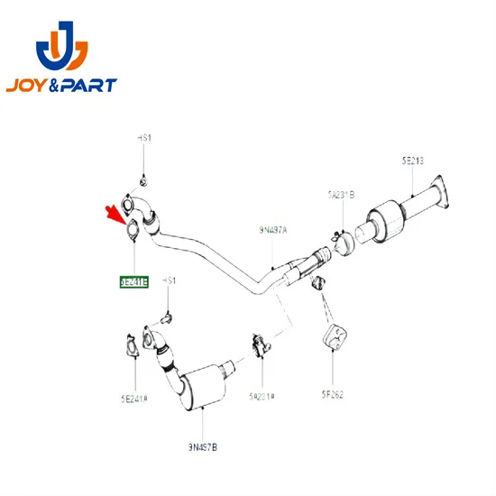 Entdeckung L319 Abgabrohrdichtung LR016621