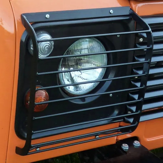 Autokörperbefestigungen Stahlgrill Frontlampe für Verteidiger 4x4 Offroad