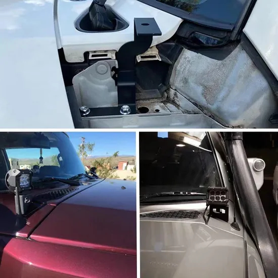 Joy Cowl Light Bracket Motod Ditch Light Mount Eine Säule LED -Schoten Leichte Montagehalterung kompatibel