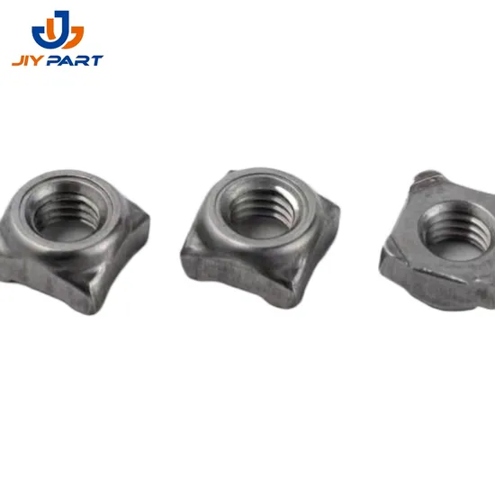 Benutzerdefiniertes Schweißnuss mit Quadratwindenschweißmutter Aluminium Fixierung