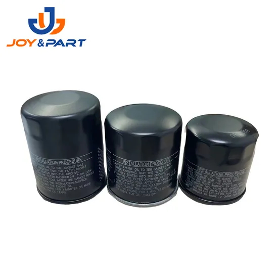 Austauschbare Bagger Automotive Autobaugruppe Teile Motor Heizölfilter Großhandel