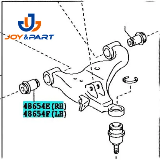 Vorderarmbuchse vorderer Arm Februar Tab-F602S 48068-BZ010