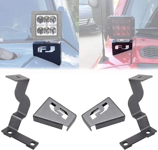 Joy Cowl Light Bracket Motod Ditch Light Mount Eine Säule LED -Schoten Leichte Montagehalterung kompatibel