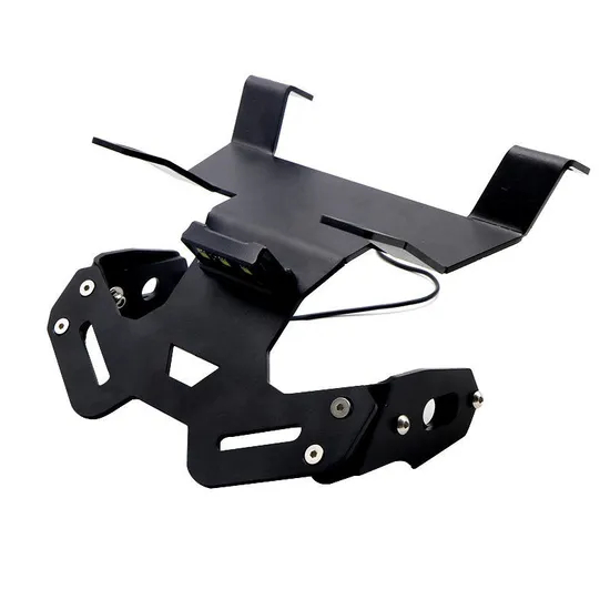 OEM Joy Autoteile Motorrad Kotflügel Nummernschildhalter -Halterung LED -Licht für Auto