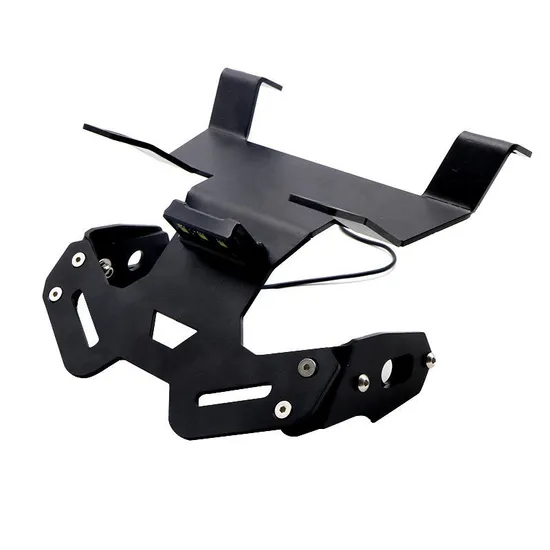 OEM Joy Autoteile Motorrad Kotflügel Nummernschildhalter -Halterung LED -Licht für Auto