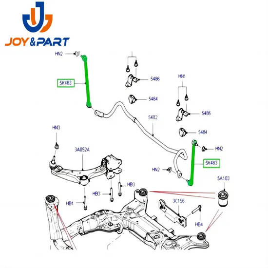 Link Stabilisator Bar Front für Freelander II LR002626