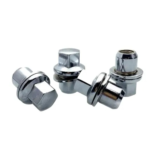 Autoteile -Radbefestigungen mit Waschmutter