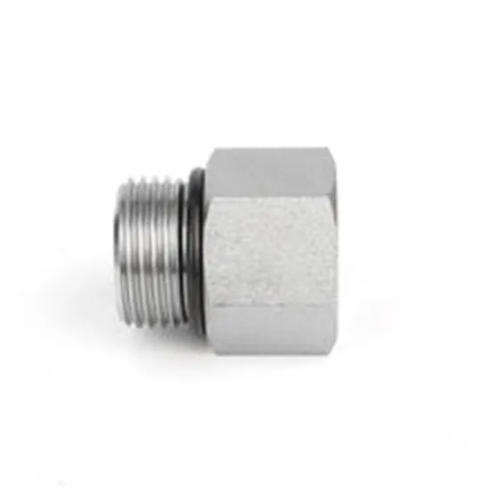 Kohlenstoffstahl externe hexagonale Gelenkverbindungshydraulikschlauchadapter für Teile