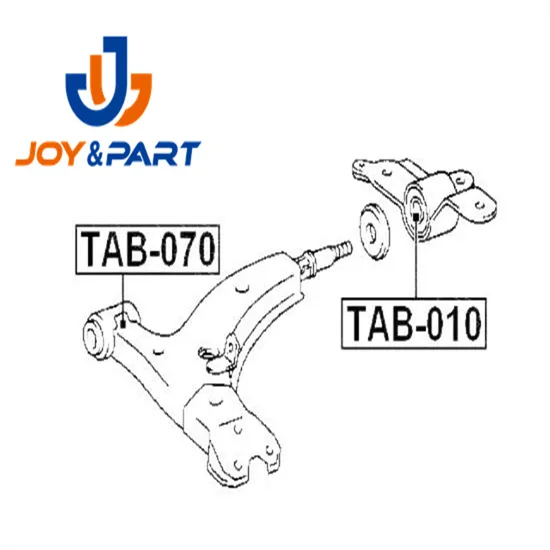 Februch-Vorderbuchse, Frontsteuerarm 48654-12070