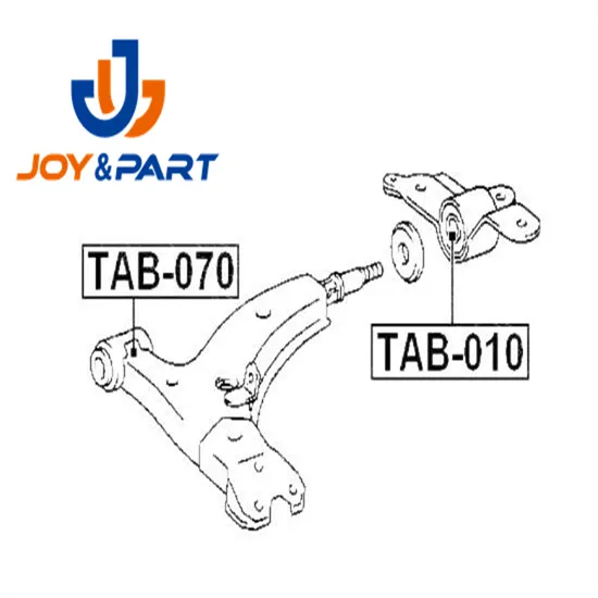 Februch-Vorderbuchse, Frontsteuerarm 48654-12070