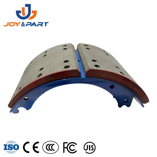 Hochwertige Motorradteile Rot Bremsschuhe Motorradversorgung Motorradzubehör Bremsschuhe