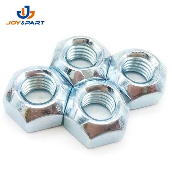 Kohlenstoffstahl verzinkt All Metal Variante Drehmoment Selbstverriegelung Sechskantmuttern