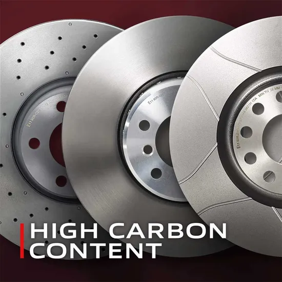 OEM Hochtemperaturwiderstand Auto Ersatzteile Zwei-teilige vordere Bremsscheibe