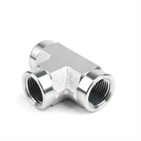 Kohlenstoffstahl externe hexagonale Gelenkverbindungshydraulikschlauchadapter Zinkplattiert