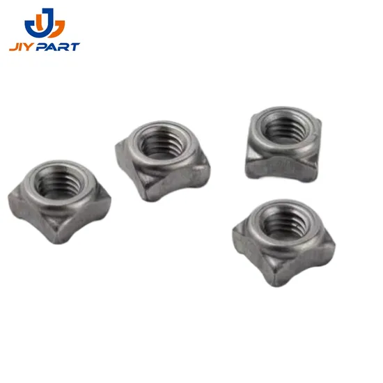 Benutzerdefiniertes Schweißnuss mit Quadratwindenschweißmutter Aluminium Fixierung