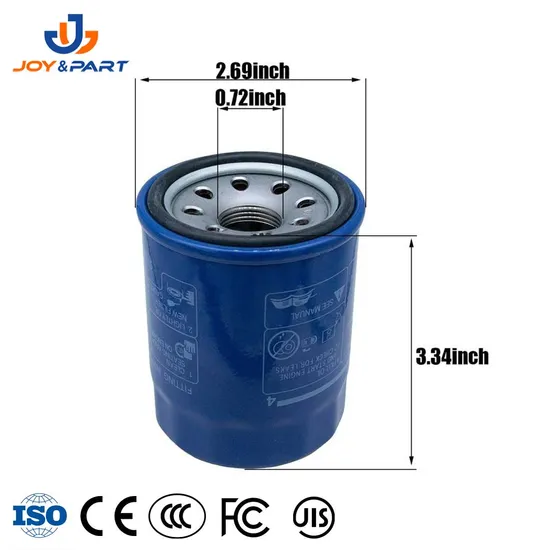 Großhandel Autoölfilter 15400raft01 Motorersatz-Autoölfilter für Honda