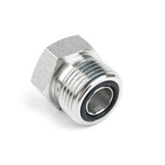 Kohlenstoffstahl externe hexagonale Gelenkverbindungshydraulikschlauchadapters Ebene