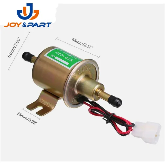 China -Lieferant Autoteile HEP02A Universal Dieselgas Elektrische Kraftstoffpumpe für LKW