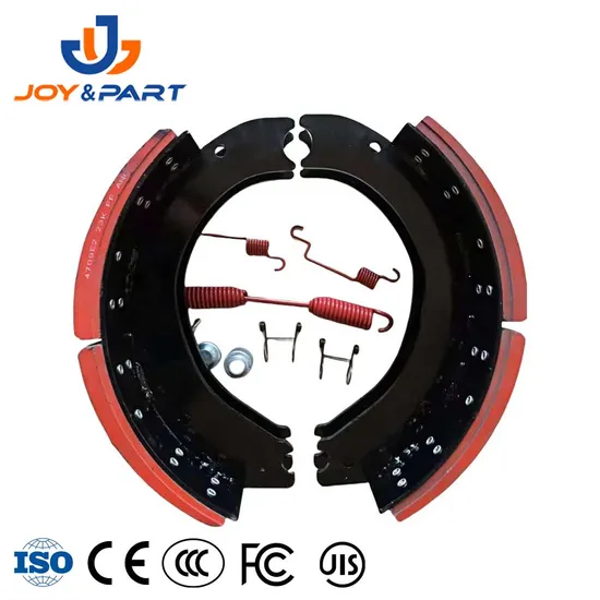 Hochleistungs -LKW -Bremsschuh 4707 4709 LKW -Bremsschuhbaugruppe mit Reparaturkits