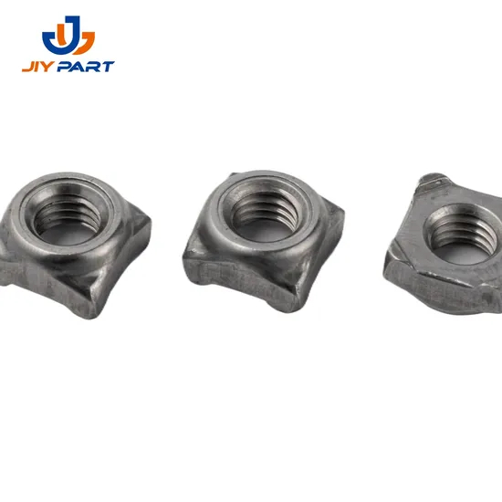 Aftermarket -Befestigungswagen Quadratschweißmutter