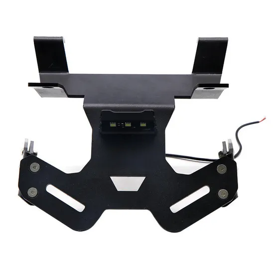 OEM Joy Autoteile Motorrad Kotflügel Nummernschildhalter -Halterung LED -Licht für Auto