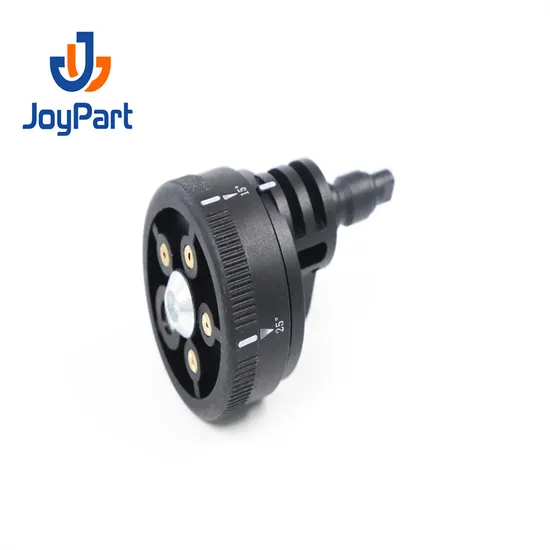 Neuer Kunststoff 6 in 1 einstellbare Düse für 1/4 Zoll Schnellstopfen Hochdruck Auto Waschmaschine Reiniger Wasserpistole Teile Schlauchdüse