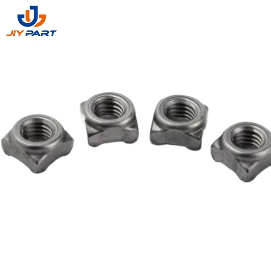 Benutzerdefiniertes Schweißnuss mit Quadratwindenschweißmutter Aluminium Fixierung