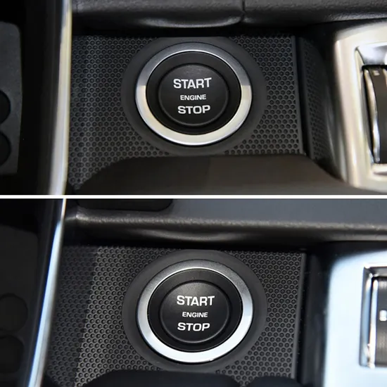Auto Startstopp Motorknopf Zündschalter Abdeckung