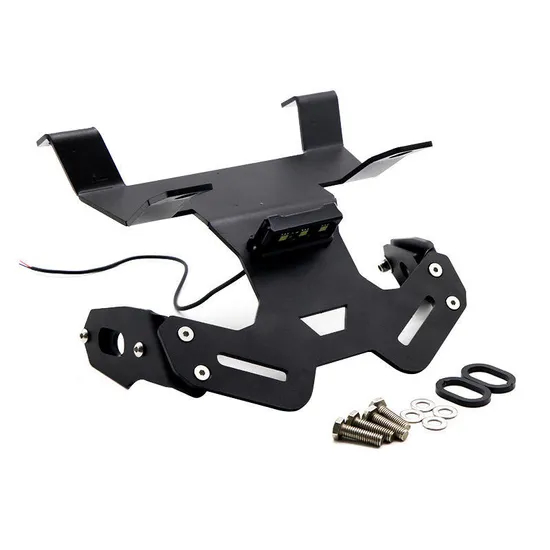 OEM Joy Autoteile Motorrad Kotflügel Nummernschildhalter -Halterung LED -Licht für Auto