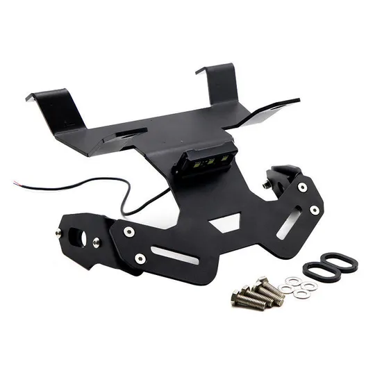 OEM Joy Autoteile Motorrad Kotflügel Nummernschildhalter -Halterung LED -Licht für Auto