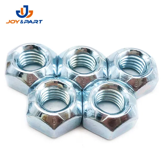 Kohlenstoffstahl verzinkt All Metal Variante Drehmoment Selbstverriegelung Sechskantmuttern