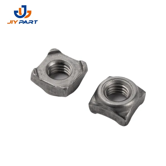 Aftermarket -Befestigungswagen Quadratschweißmutter