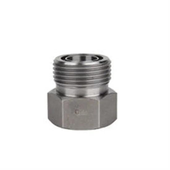 Kohlenstoffstahl externe hexagonale Gelenkverbindungshydraulikschlauchadapter für Teile
