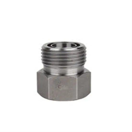 Kohlenstoffstahl externe hexagonale Gelenkverbindungshydraulikschlauchadapter für Teile