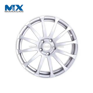 14-Zoll bis 20 Zoll Custom Legierte Rad Guss PCD 5-114.3 CB65.1 Silberpolizei-Finish für Auto