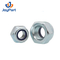 Edelstahl mit niedrigem Preis SS 304 316 A2 A4 Hex Dicke Nylon -Einsatzmutter Din982 M8