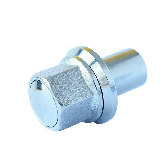 mit schnellem Versandwagen -Radverschluss mit Abdeckchrom