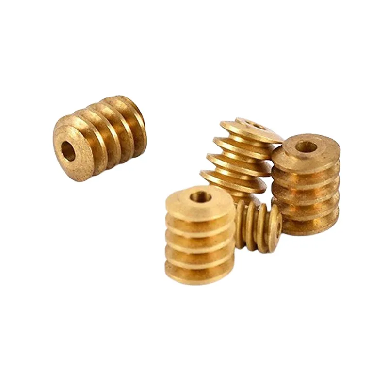 Schneckengetriebe aus Messing
